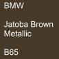 Preview: BMW, Jatoba Brown Metallic, B65.